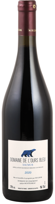 Vin saumur rouge 2020 | Domaine de l'Ours Bleu